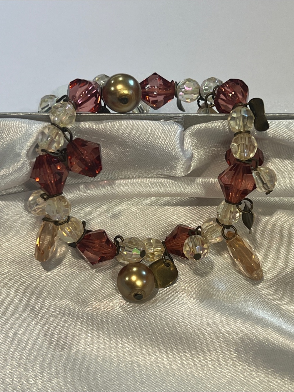 Premier Designs beaded stretch bracelet
